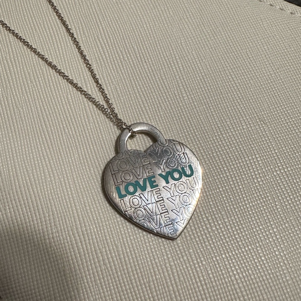 Tiffany & Co Love You Necklace